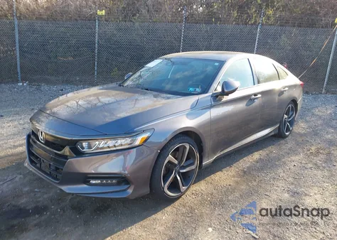 2020 Honda Accord Sport из США, поврежденный, VIN 1HGCV1F32LA124521